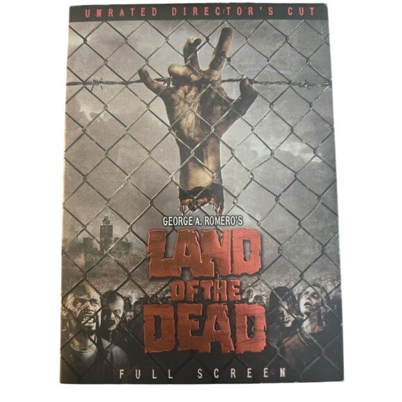 George A. Romeros Land Of The Dead DVD Full Screen Unrated Directors Cut - Picture 1 of 2